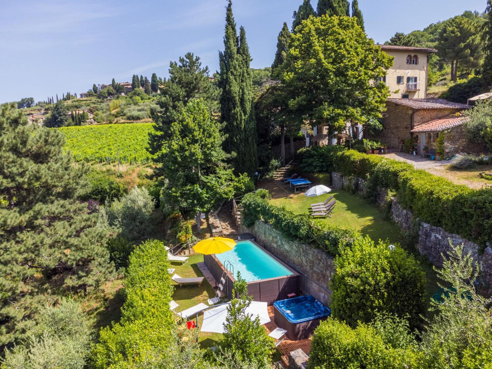 Villa Locazione Turistica Ridaldi Greve in Chianti Esterno foto